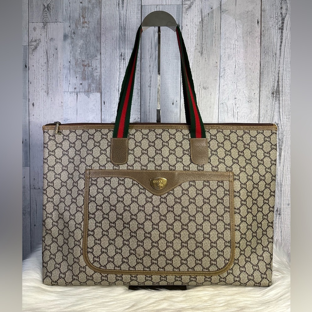 GUCCI sherry line plus travel tote